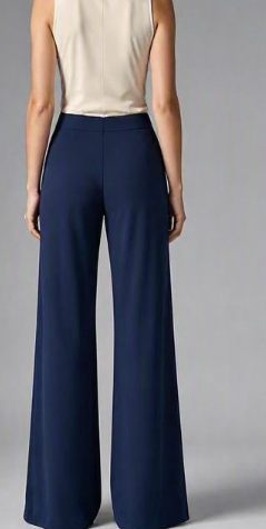 Pantalón Palazzo Luna - Azul Marino
