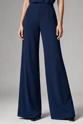 Pantalón Palazzo Luna - Azul Marino