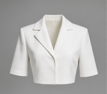 Conjunto Elegante Blanco Nieve